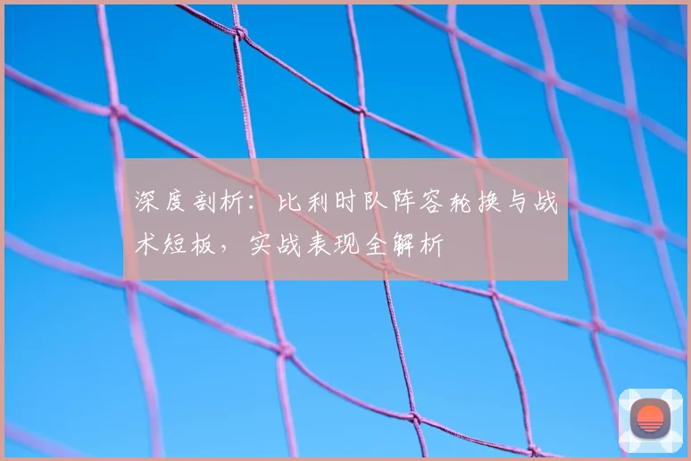深度剖析：比利时队阵容轮换与战术短板，实战表现全解析