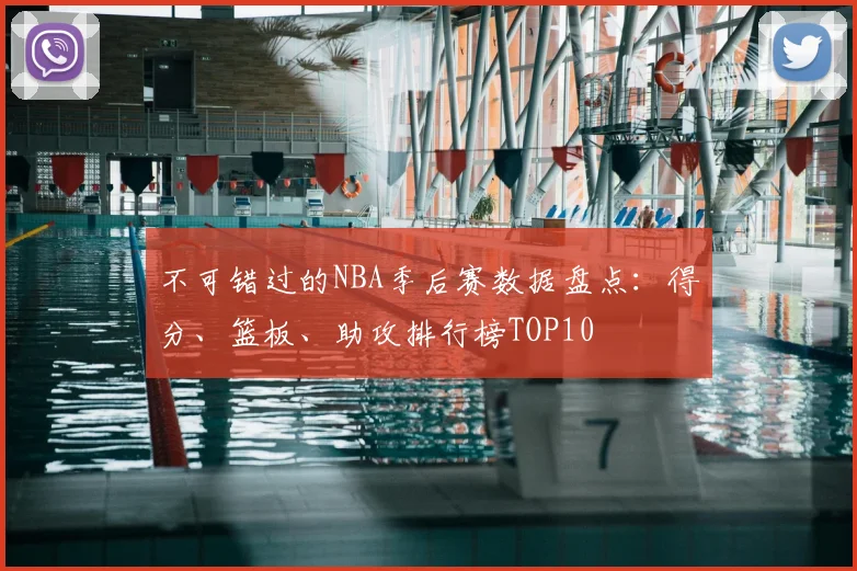 不可错过的NBA季后赛数据盘点：得分、篮板、助攻排行榜TOP10